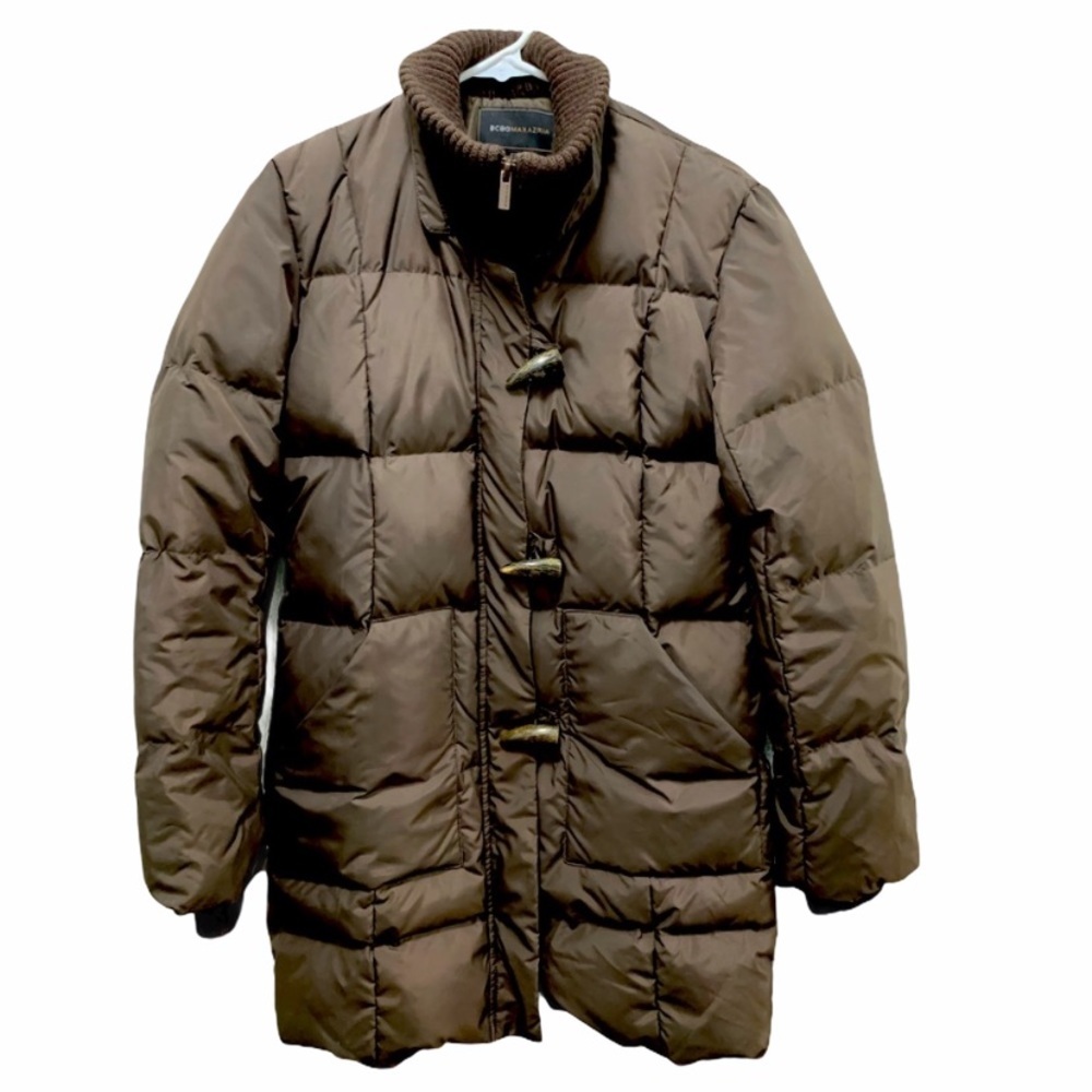 BCBGMAXAZRIA brown long coat